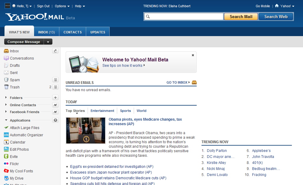 svr 2011 cheats I Love the New Yahoo! Mail Interface