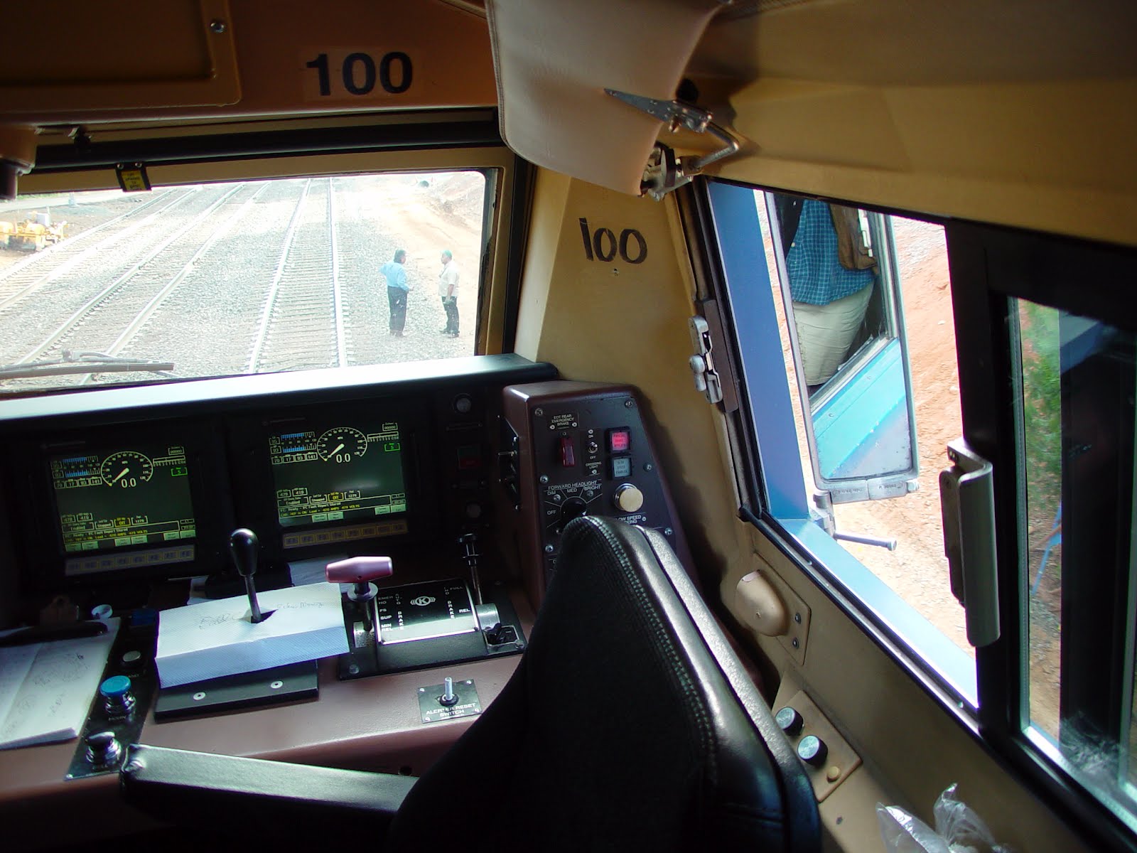 Milepost 154 A Train Blog Inside an Amtrak GE P42DC