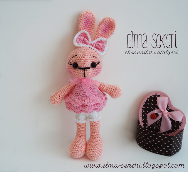 elma şekeri amigurumi