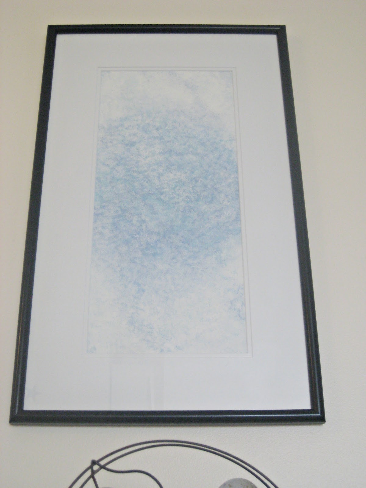 Happy At Home Homemade Art Posterboard and Paint