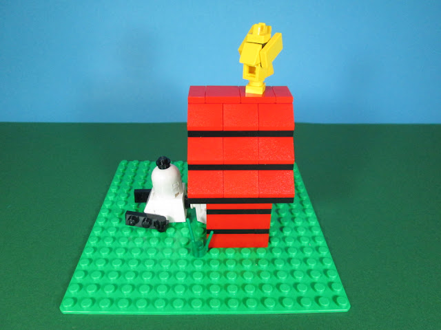 MOC LEGO Snoopy e Woodstock