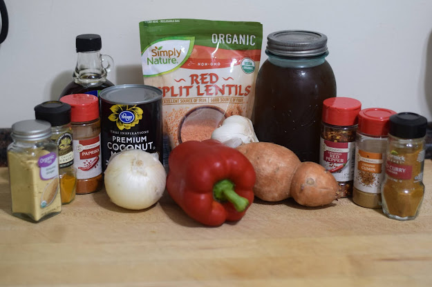 Vegan Red Lentil Dahl Recipe - The Kitchen Wife