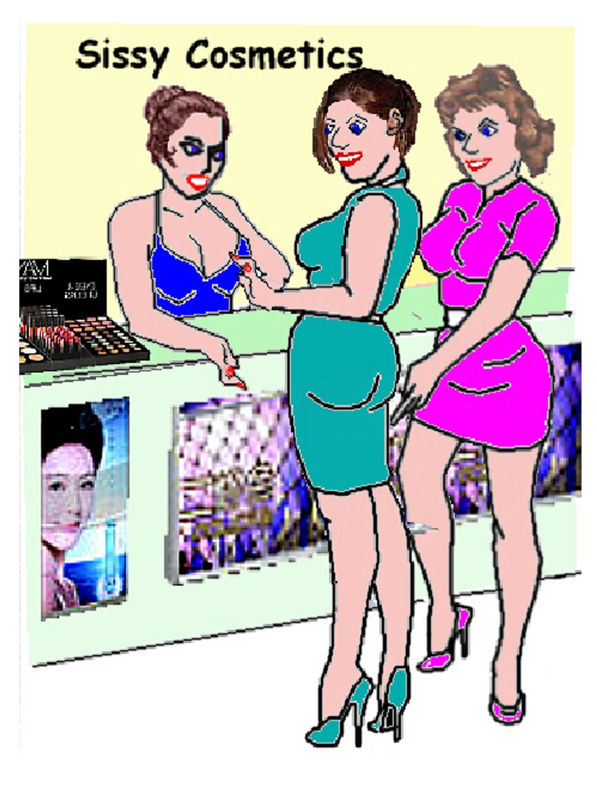Forced Feminization Illustration Art Mommys Sissy Ch 2 Now Up.