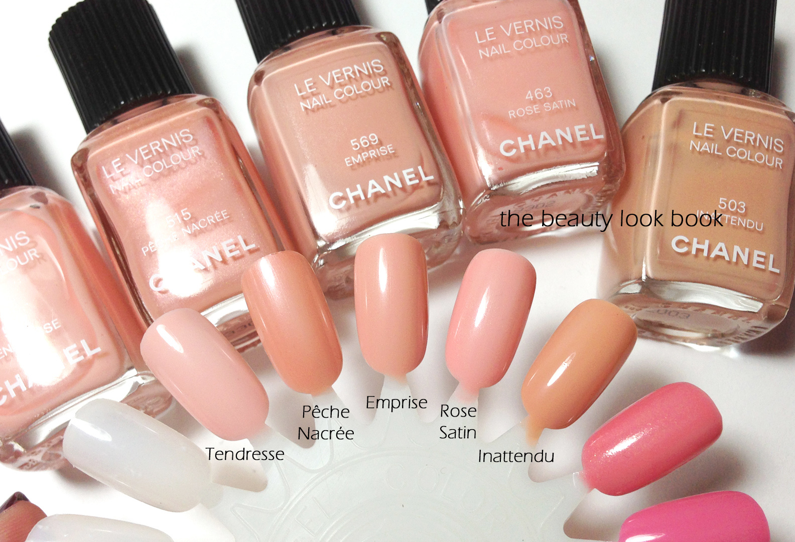 Comparisons for Chanel Emprise, Fracas and Accessoire Le Vernis - The  Beauty Look Book