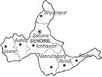 sehore map