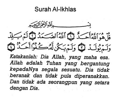 9 Waktu Utama Membaca Surat Al Ikhlas