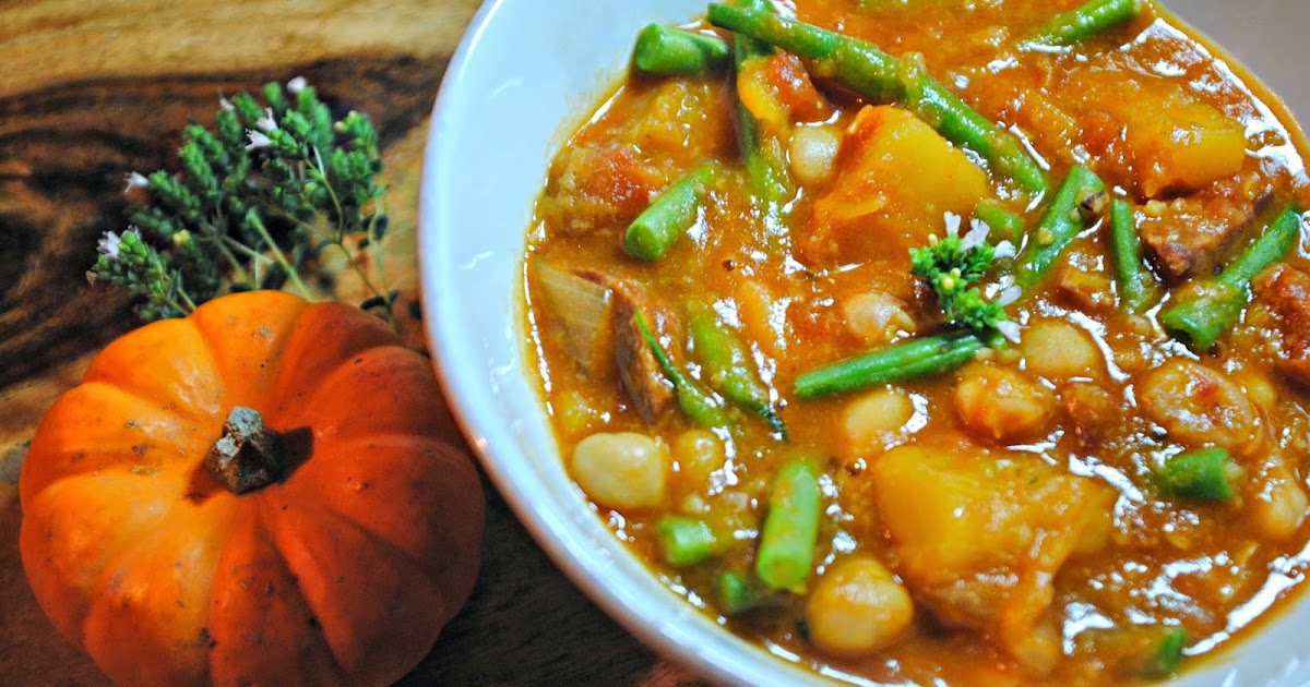 GourmetGents Season of Squash (Spanish Pumpkin Stew)