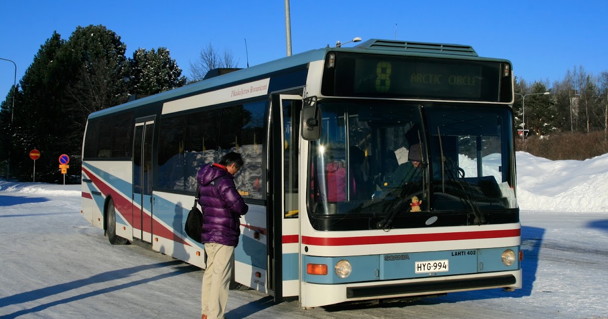 Amazing Finland How to save 3.10€ on the trip Rovaniemi airportRovaniemi city