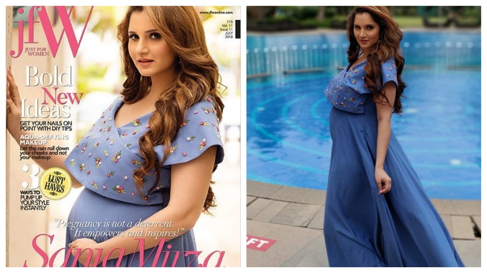 Image result for sania mirza in baby shower