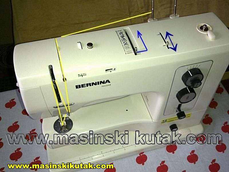 Bernina 830 Record Sewing Machine Bernina 831 Vintage Bernina MAŠINSKI KUTAK