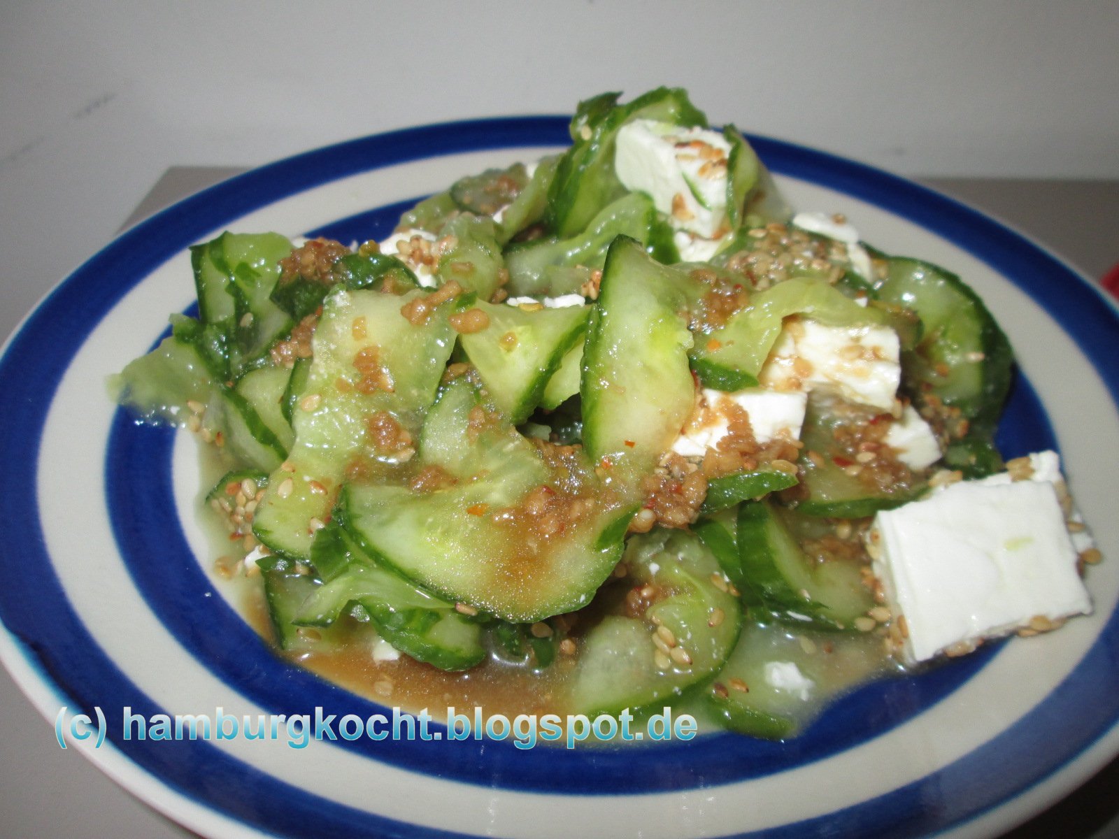 Hamburg kocht!: Ein fast echt original koreanischer Gurkensalat