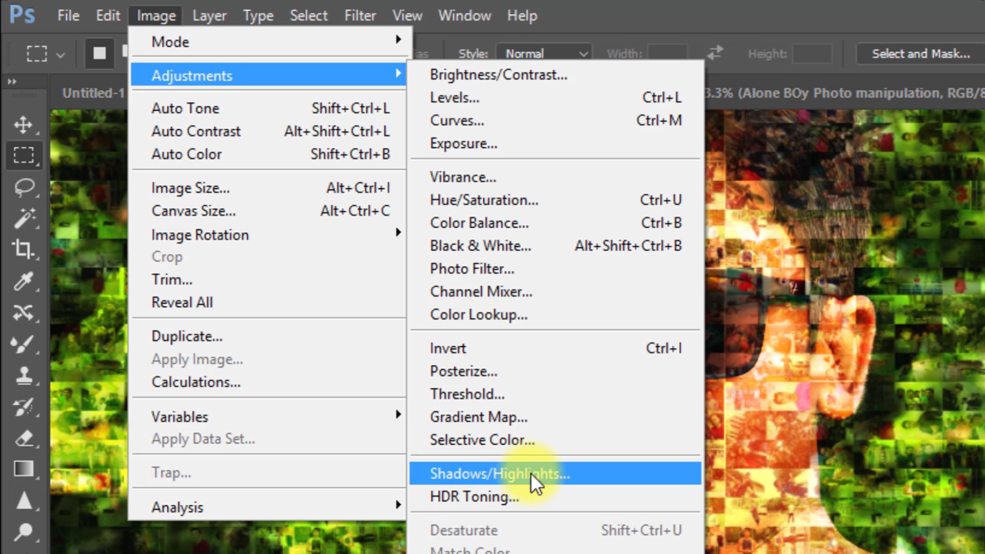 How to Create a Photo Mosaic Effects in