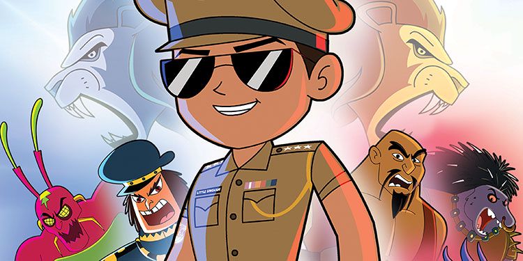 How To Draw Little Singham Drawing Little Singham Drawing Popular kids cartoon real life of good quality and at affordable prices you can buy on aliexpress. how to draw little singham drawing