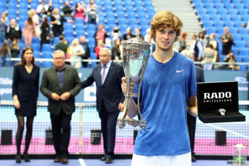 ATP roundup: Andrey Rublev wins in Vienna, lands Finals spot