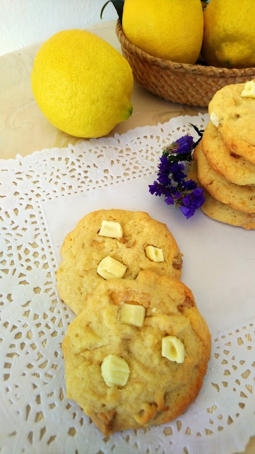 Cookies de limón & chocolate blanco - Sweetter