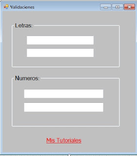 validar solo numeros c#