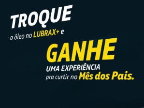 Troque e Ganhe Promoção Lubrax 2020 - Cadastro