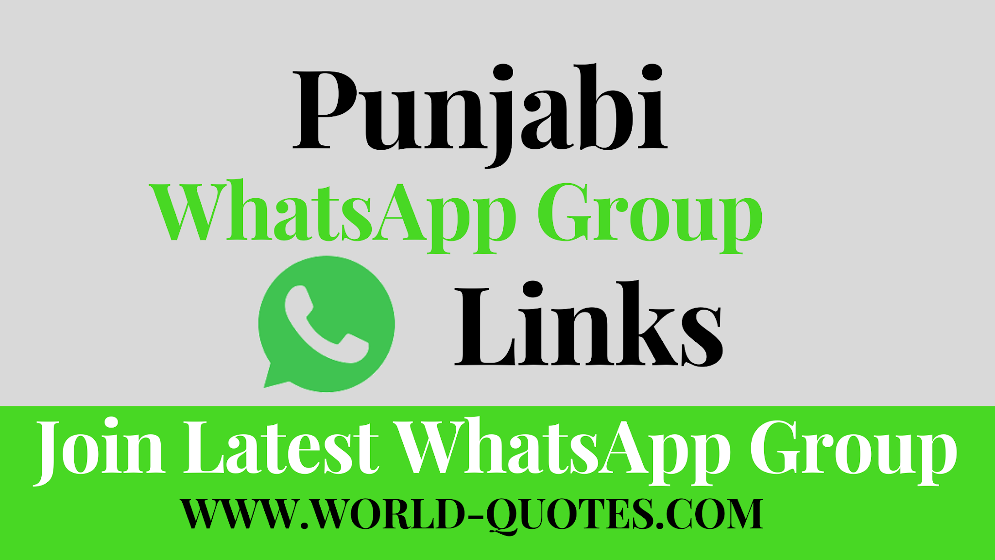 960+ Latest Punjabi Whatsapp group links List