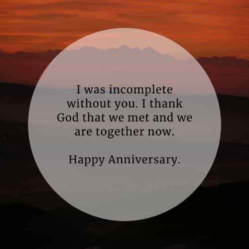 Happy anniversary quotes and wedding anniversary messages