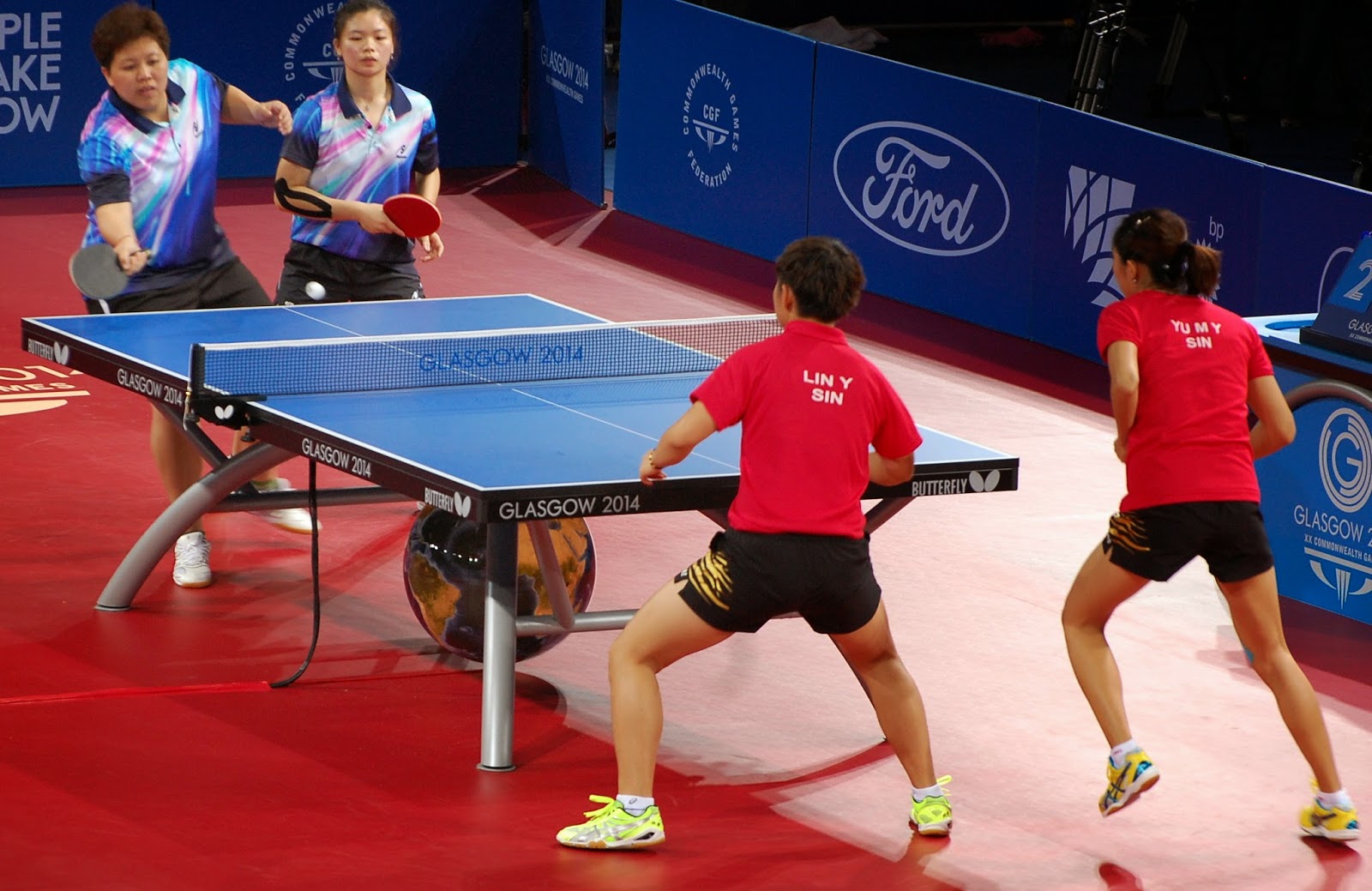 Flash Media Photos Table Tennis at the XX Commonwealth Games, Glasgow