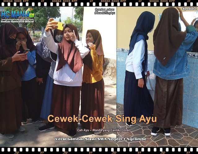 Gambar Soloan Terbaik di Indonesia - Gambar Siswa-siswi SMA Negeri 1 Ngrambe Versi Cah Ayu Khas Spesial 1 - 13.1 DG