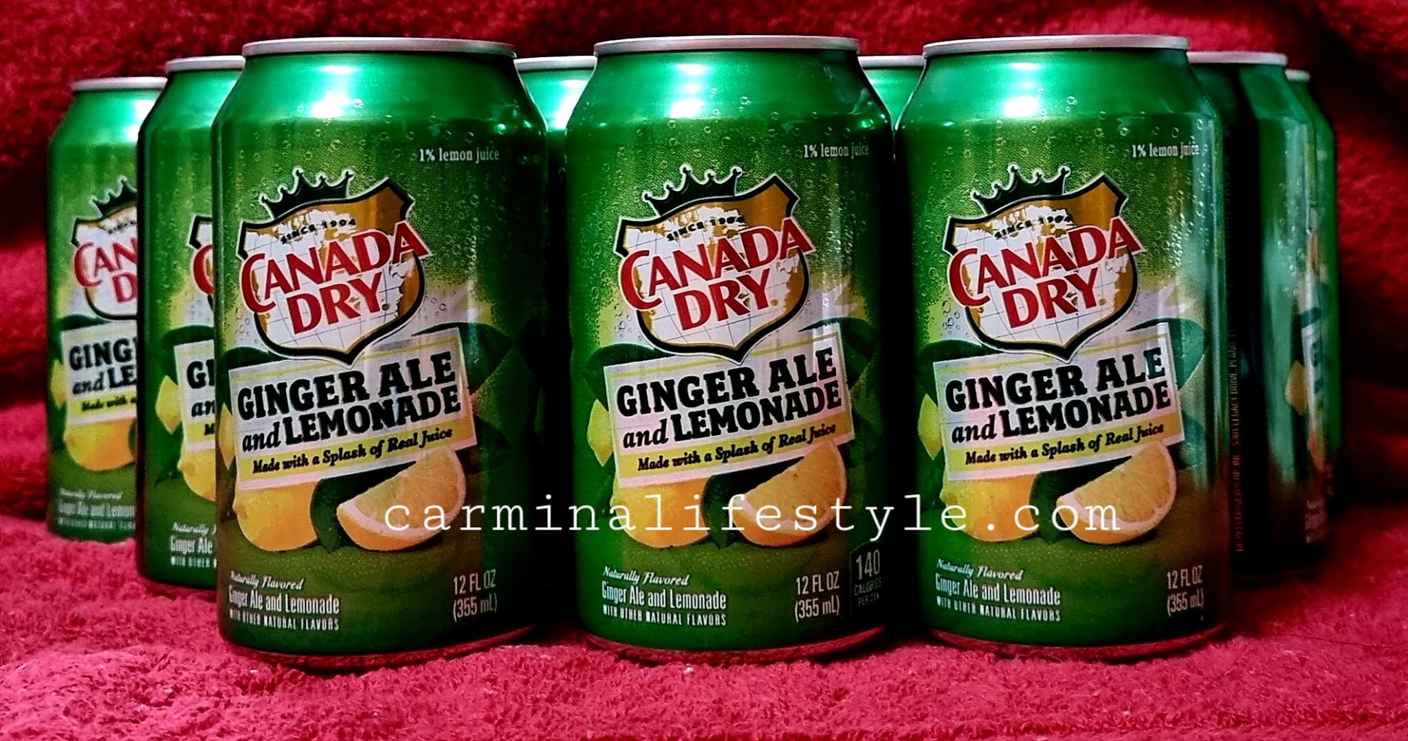 Canada Dry Ginger Ale and Lemonade made in USA