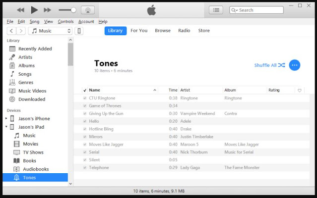 menambahkan nada dering iphone di itunes