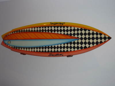 vintage surfboard collector uk: 80s collection