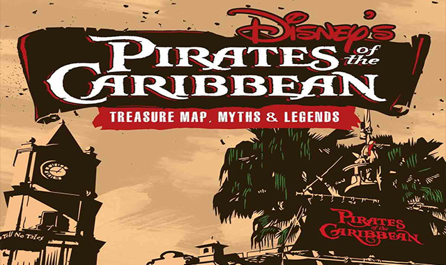 Your Treasure Map to Disney’s Pirates of the Caribbean #infographic