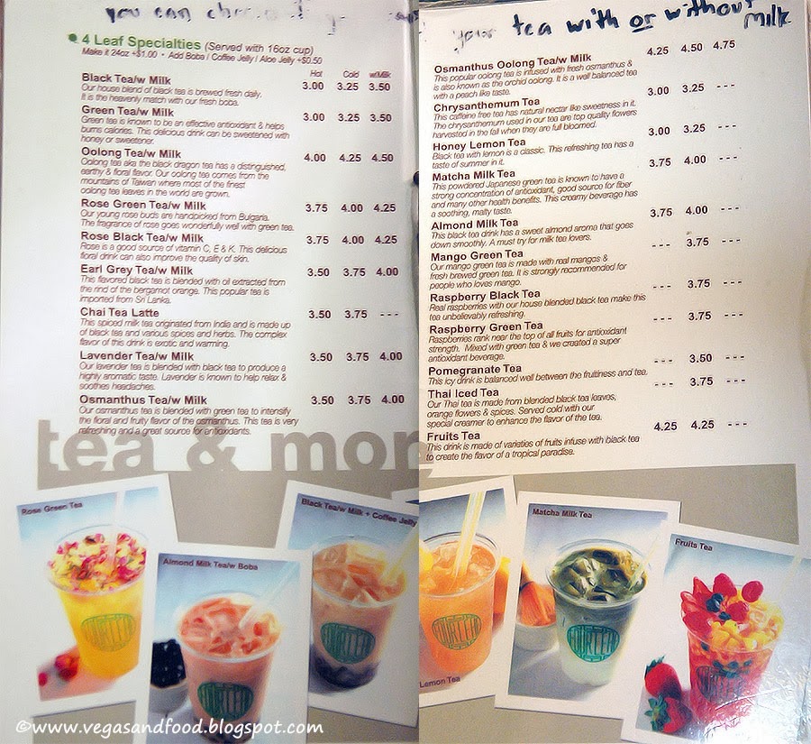 Four Leaf Tea and Crepes Little Tokyo Vegas and Food