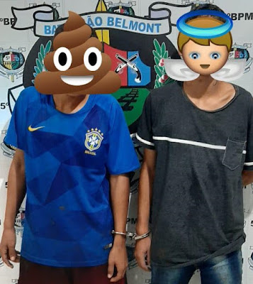 Adolescentes de 14 e 15 anos são apreendidos no Bairro Jardim Santana com faca e arma de brinquedo