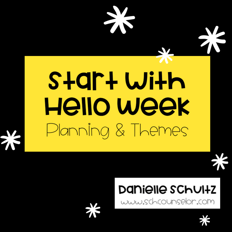 Start With Hello Week Themes and Planning StartwithHello