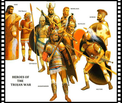 الملوك والامراء في حرب طروادة