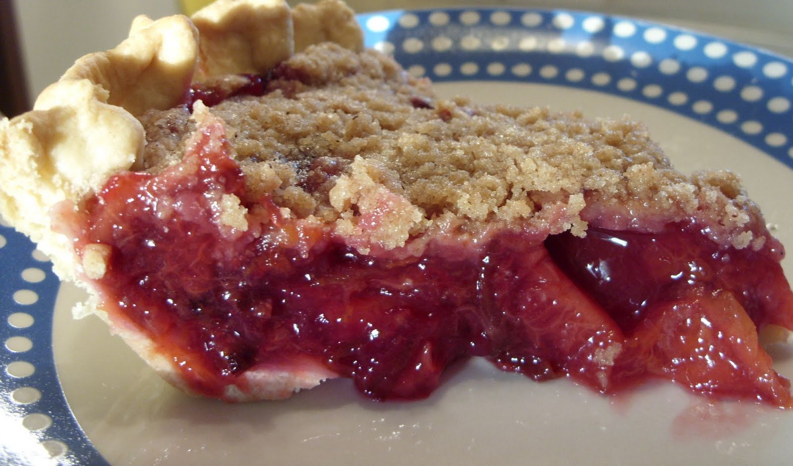 Eat The Blog Crumb Topped Prune Plum Pie