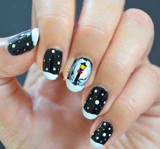 Christmas nail gold nails easy tutorial designs glitter winter diy wonderful match mix sonailicious cute holiday done source go Nails Context: Christmas Stroll