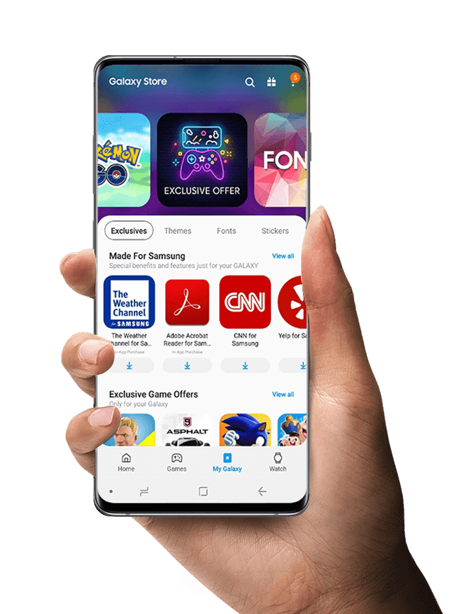 متجر سامسنغ Samsung Galaxy Store لتحميل التطبيقات والألعاب إصدار معدّل