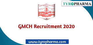 GMCH Recruitment 2020 for 60 Posts of Pharmacist, Occupational Therapist, Sr. Staff Nurse & more Posts