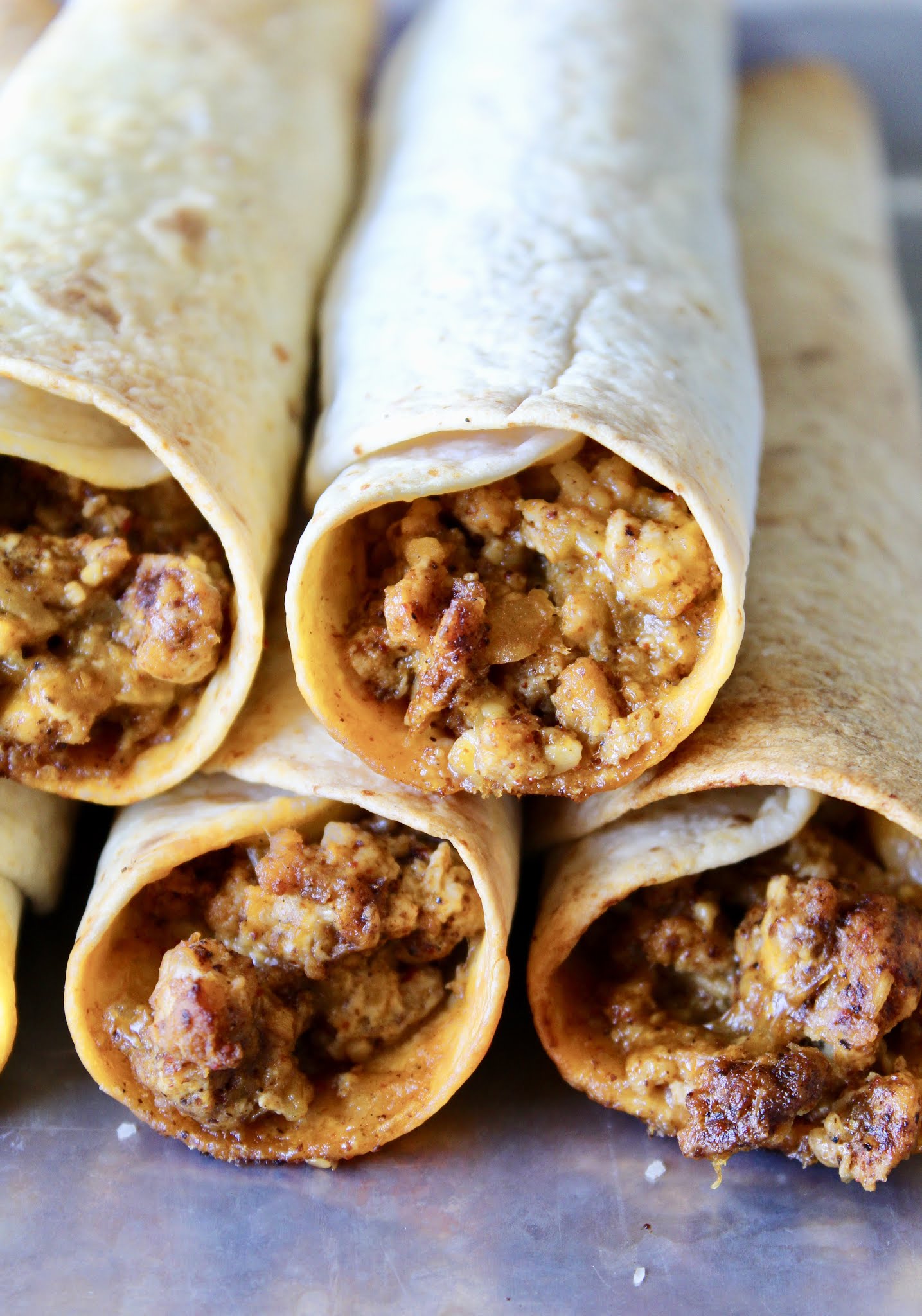 Copycat Taco Time Crisp Meat Burritos