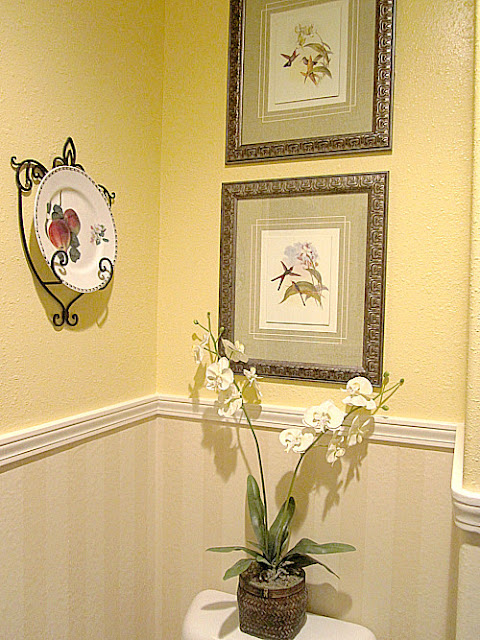 Picture Frame Molding in the Bathroom