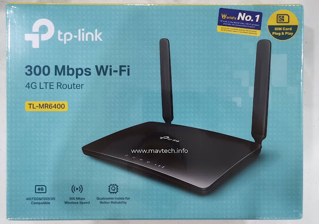 TP-Link TL MR6400 4G LTE Router TP-Link TL MR6400 4G LTE Router
