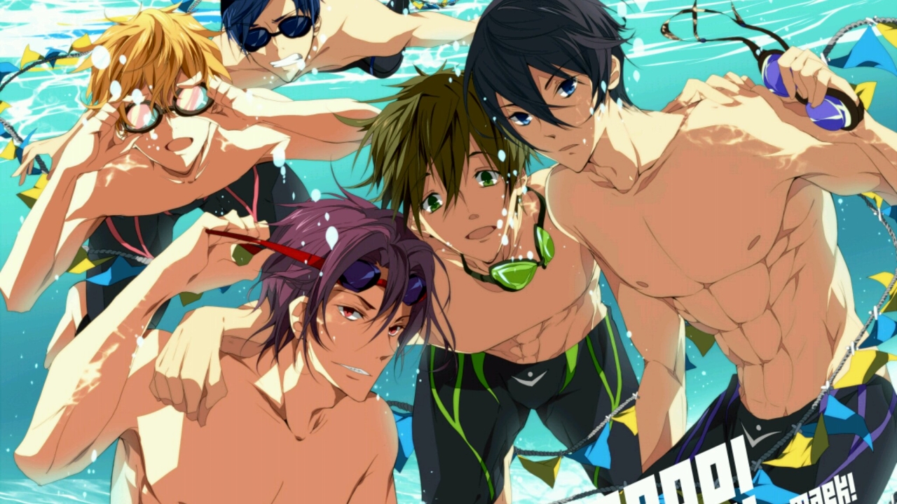 Miquell in the Manga World: Free! Anime