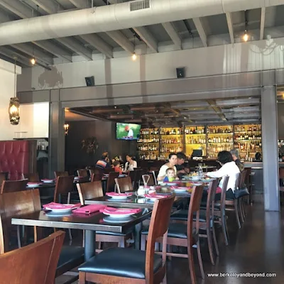 dining room at Little Star Pizza in Albany, California