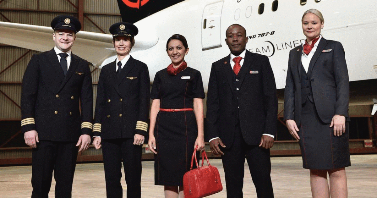 Tourism Observer CANADA Air Canada's New Uniforms Win Best Corporate