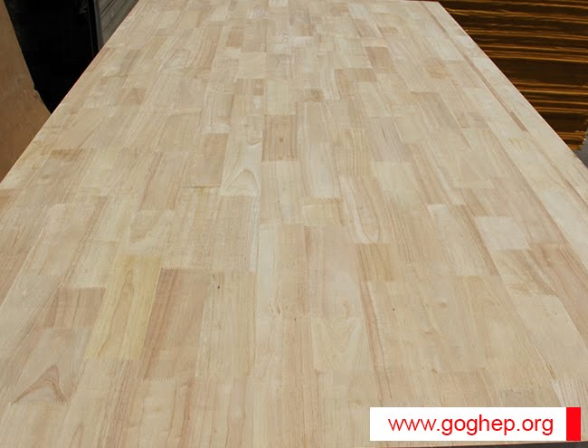 gỗ ghép cao su chuẩn AA
