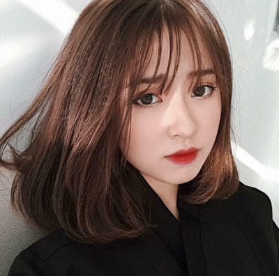 Kiểu tóc màu nâu socola 2022 đẹp - Ảnh 10