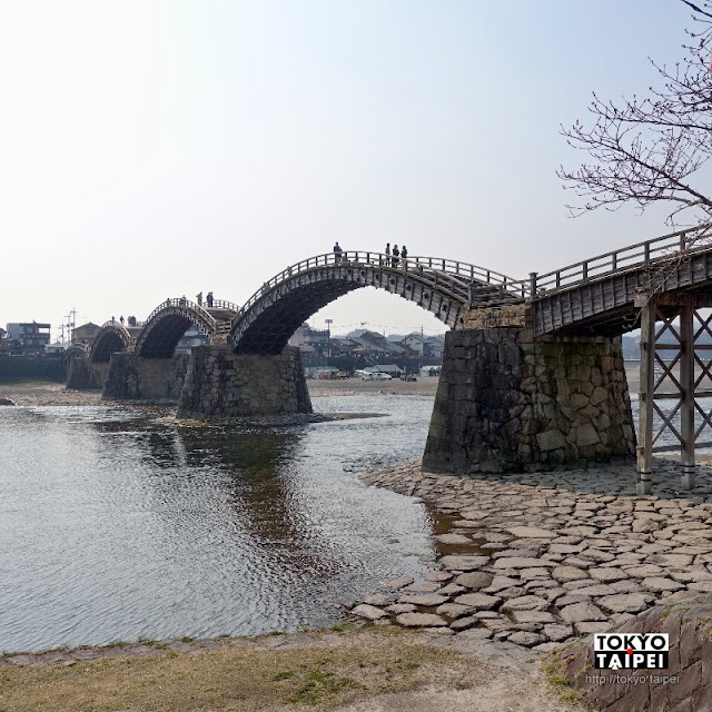 【錦帶橋】日夜景都絕美　300年前打造超高工藝5段式木製拱橋