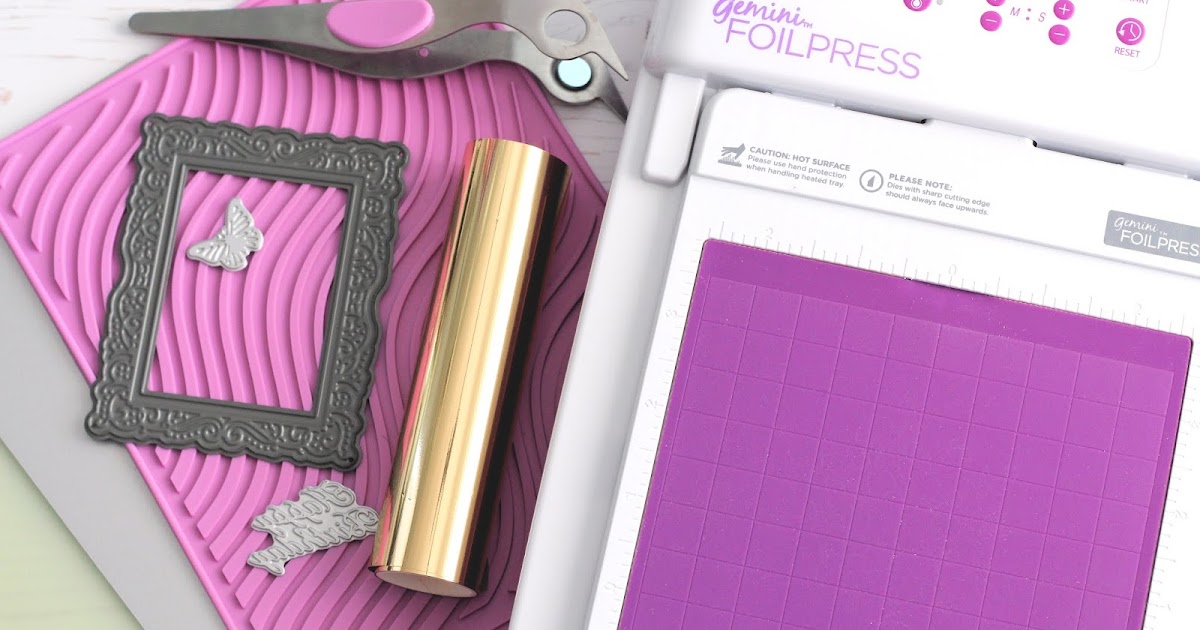 The Card Grotto VIDEO Gemini FoilPress Machine Review & Play