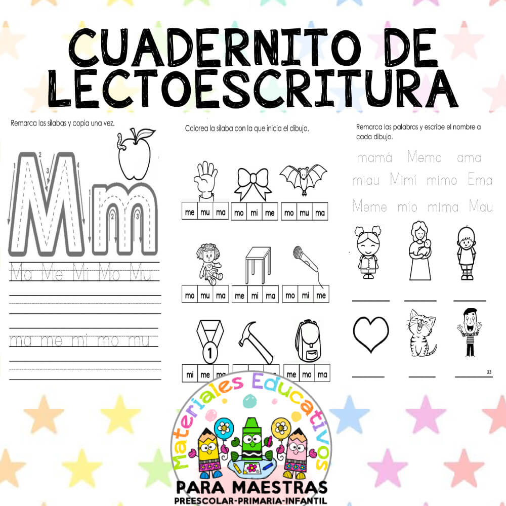 Doncella Requisitos Nos vemos mañana Excelente Cuaderno de Lectoescritura | Materiales Educativos para Maestras