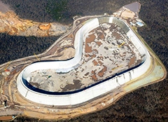 Taum Sauk Upper Reservoir Under Construction