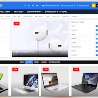 SoraShop Premium Blogger Template Free Download